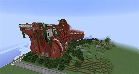 Crashed Star Wars Republic Cruiser Minecraft Map