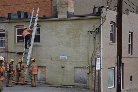 Clarksburg Fire Department Responds To Lines Sparking On Roof Of Local