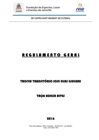 Regulamento Geral Cop O Pdf