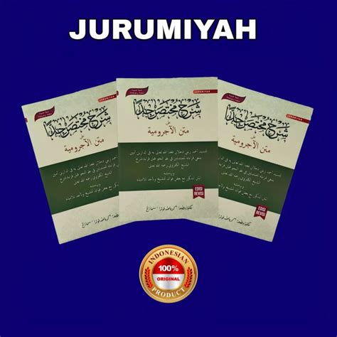 Syarah Kitab Jurumiyah Kitab Kuning Edisi Revisi Lazada Indonesia