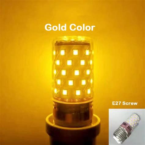 E27 Led Colorful Corn Bulb 12w Pink Red Blue Green Purple Golden