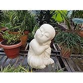 Wonderland Set Of Baby Monk Buddha Statue Monk Statue Garden