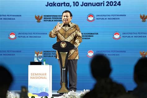 Menhan Prabowo Tegaskan Pentingnya Giant Sea Wall Urban Kota