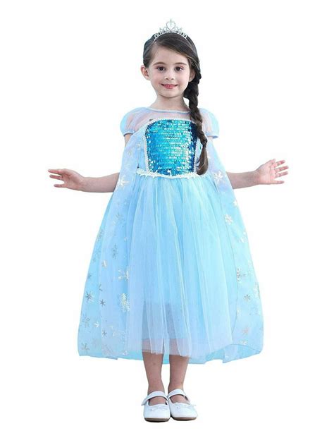 Blue Princess Costume Dress Set Including 5 Pieces Em My Onesie