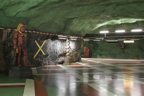 Artistic Stockholm Subway System | Amusing Planet