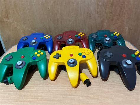 Nintendo N64 Controllers Video Gaming Gaming Accessories Controllers