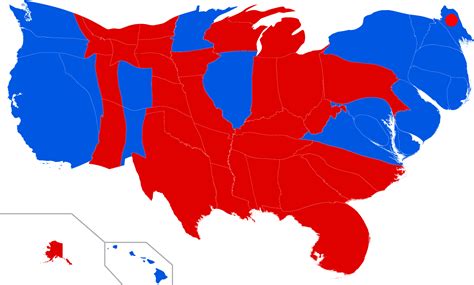 La Carte Comme Message Politique Lexemple Des élections Américaines