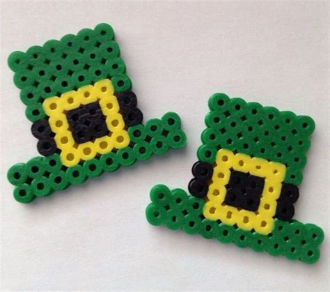 St Patrick S Day Perler Bead Designs Artofit