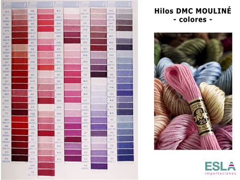 Esla Importaciones Somos Distribuidores De HILOS DMC MOULINE