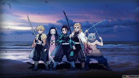Demon Slayer Group Wallpapers - Wallpaper Cave