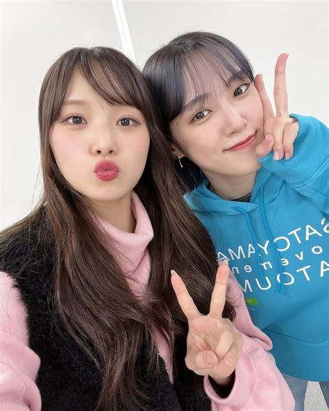 稲場愛香さんのインスタグラム写真 稲場愛香instagram「🤳🏼 ⁡ 写真とってもらった🥹‎🤍 ⁡ ⁡ 小関舞 ちゃん 矢島舞美