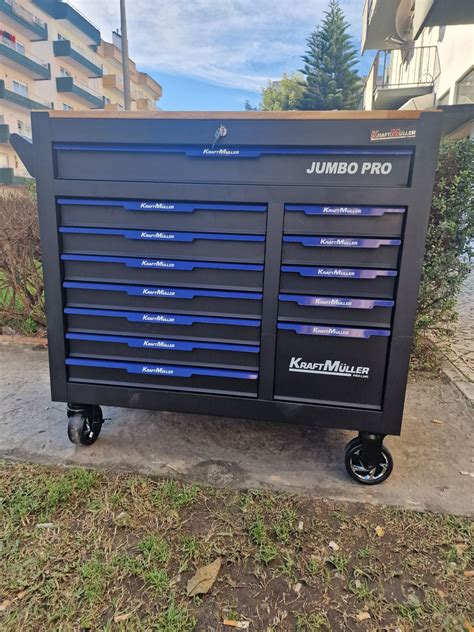 Carrinho De Ferramenta XXXL JUMBO PRO 11 Gavetas Completas Novo Almada