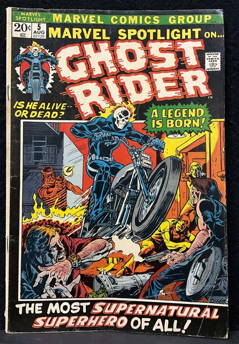 Lot Marvel Spotlight On Ghost Rider 5