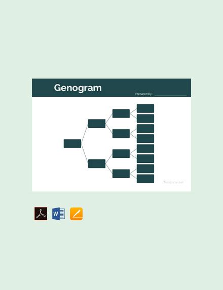 Genogram Templates In Pdf Ms Word Apple Pages Google Docs