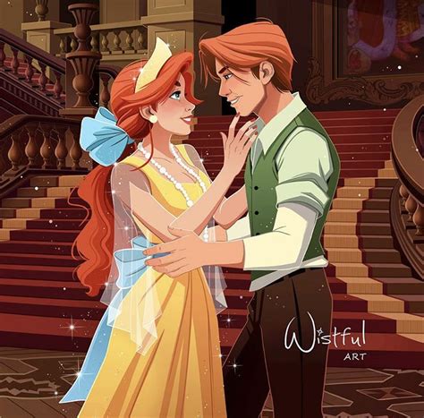 Anastasia And Dimitri By Wistful Art On Instagram Disney Anastasia