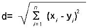 Euclidean and Euclidean Squared Distance Metrics