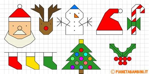 Cornicette Di Natale A Quadretti Da Disegnare E Colorare Disegno Su