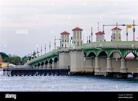 The Bridge Of Lions Is Pictured April 10 2015 In St Augustine