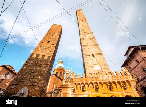 Towers in Bologna city Stock Photo - Alamy