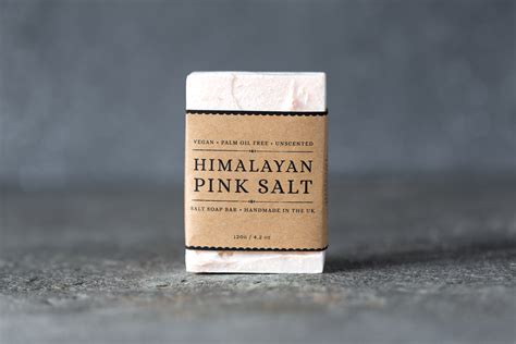 Himalayan Pink Salt Soap Handmade Unscented Vegan Soap