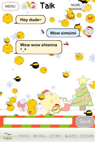 Simsimi Antigo - SimSimi for iPhone in 2013 - Web Design Museum