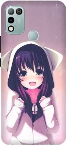 ADZIRE Back Cover For Infinix Hot Play X B LOVELY GIRL CUTE GIRL ANIME ADZIRE