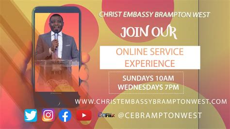 Christ Embassy Brampton West Service Du Dimanche Jun Youtube