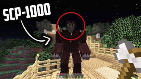 NON AVVICINARTI A BIGFOOT Minecraft SCP 1000 YouTube