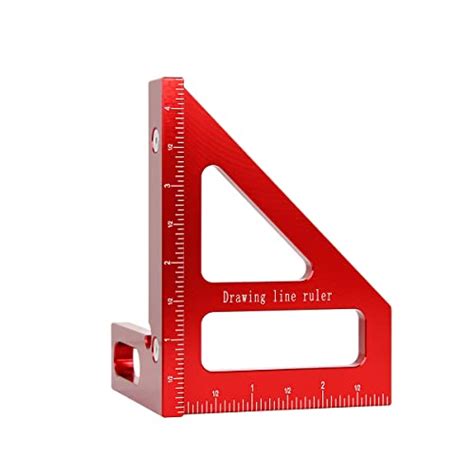 Ketiped Imperial D Multi Angle Measuring Ruler Degree Aluminum