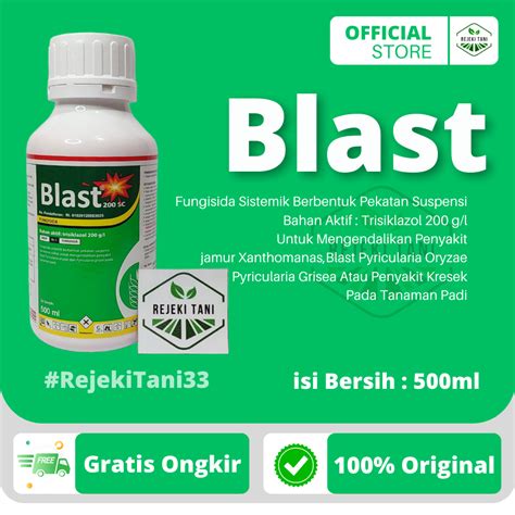 Jual Fungisida Blast Sc Ml Untuk Mengendalikan Penyakit Blast