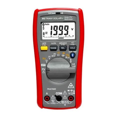 Buy Metravi Pro Solar Digital Trms Pv Multimeter With Bluetooth In