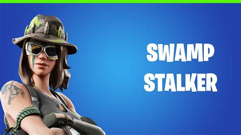 🔥 Swamp Stalker Skin 360° Fortnite 🦙 Youtube