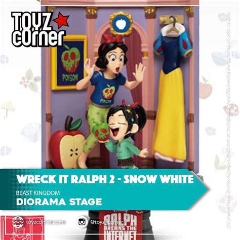 Jual Beast Kingdom Diorama Stage DS 026 Wreck It Ralph 2 Snow White Di