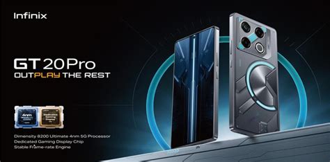 Infinix GT 20 Pro Flagship Launch Esports Level Gaming Phone