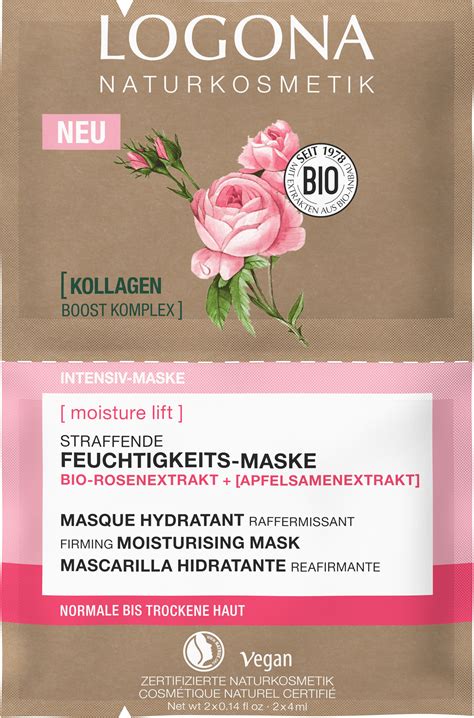 Moisture Lift Feuchtigkeits Maske Logona Naturkosmetik