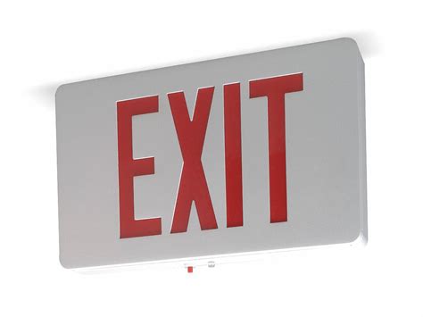 Led Exit Sign,2.5 W - Grainger