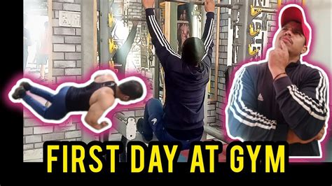 First Day At Gym पहले दिन Gym में ये गलती ना करें Workout For Beginners Youtube