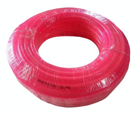 19m Pink Pvc Soft Braided Hose Pipe At Rs 112meter Murlipura