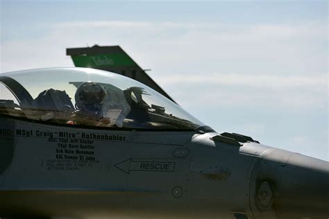 Capt Robert Welch An F Fighting Falcon Pilot Assigned Nara