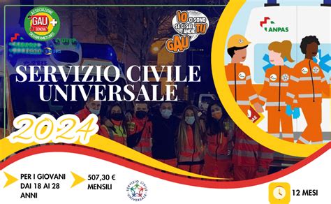 Servizio Civile Universale 2024 Associazione Giovani Amici Uniti