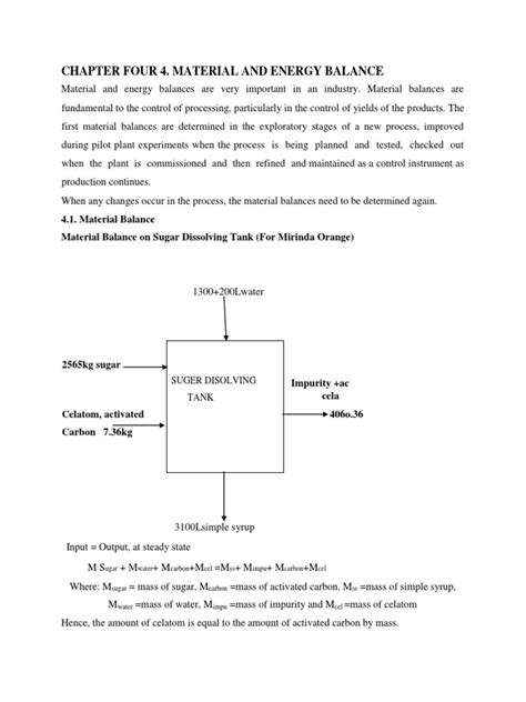Chapter Four 4 | PDF | Syrup | Filtration 