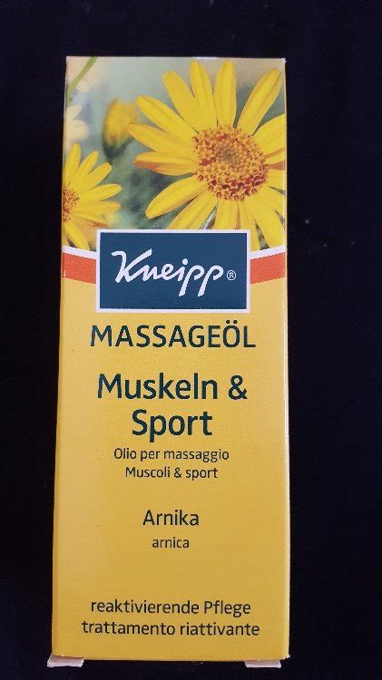 Kneipp Huile De Massage Arnika INCI Beauty