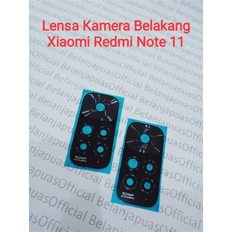 Jual Kaca Lensa Kamera Belakang Xiaomi Redmi Note Shopee Indonesia