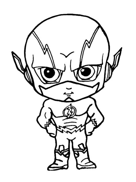 Flash Logo Coloring Pages