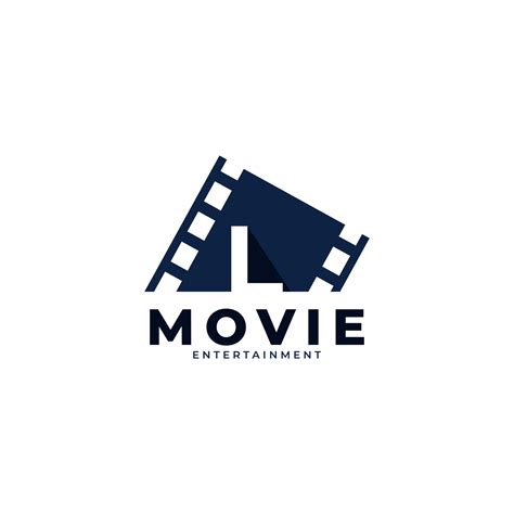 Film Logo. Initial Letter L Movie Logo Design Template Element. Eps10 ...