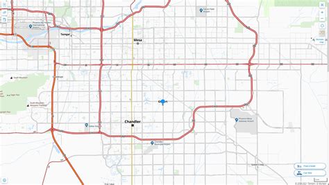 Gilbert Arizona Map