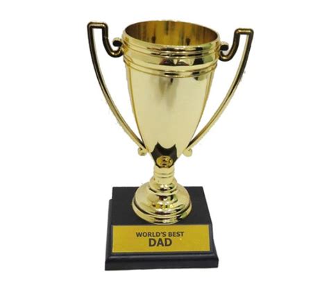 Worlds Best Dad Trophy