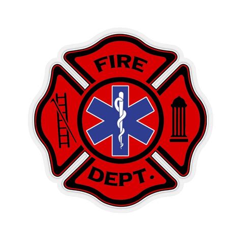 Firefighter Emt Sticker Firefighter Emt Decal Firefighter Ems Etsy