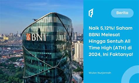 Wow BBNI Cetak Rekor All Time High Prospek Cerah Di 2024