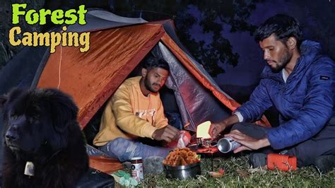 Days Group Camping In Deep Forest Night Camping In Dangerous Forest